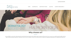 Desktop Screenshot of dermatologysouthjersey.com